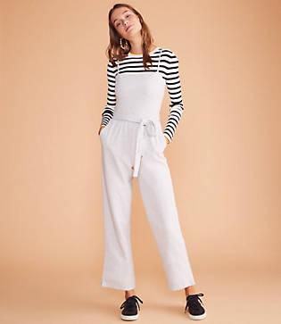 Lou & Grey Conscious Cotton Strappy Jumpsuit