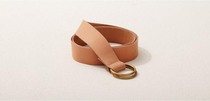 Lou & Grey Ring Leather Belt