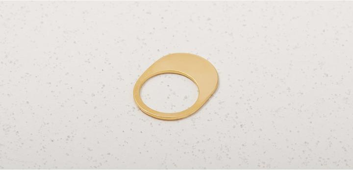 Lou & Grey Baleen Raised Circle Ring