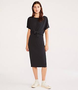 Lou & Grey Fluidrib Midi Skirt