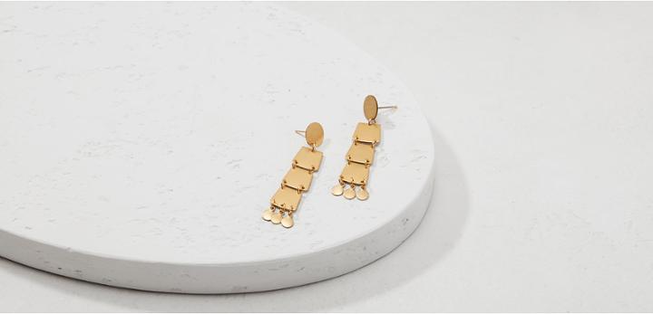 Lou & Grey Sandy Hyun Geo Dangle Earrings