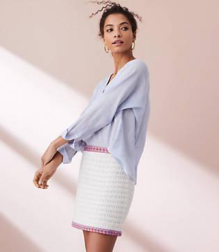 Lou & Grey Boho Sweater Skirt