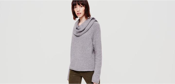 Lou & Grey Foldover Sweater