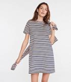 Lou & Grey Striped Tee Dress