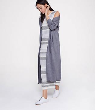 Lou & Grey Pocket Duster Sweater