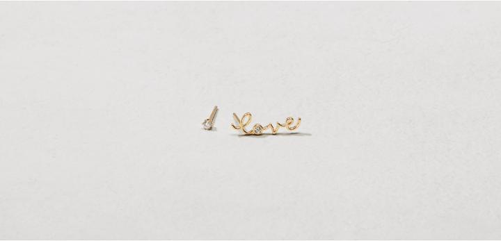 Lou & Grey Tai Jewelry Love And Stud Earring Set