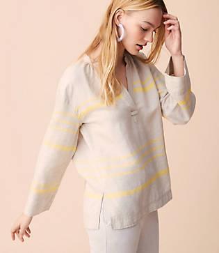 Lou & Grey Highlight Garment Dye Pop On Top