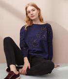 Lou & Grey Floral Sequin Sweatshirt