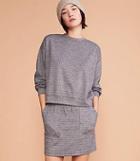 Lou & Grey Houndstooth Ponte Top