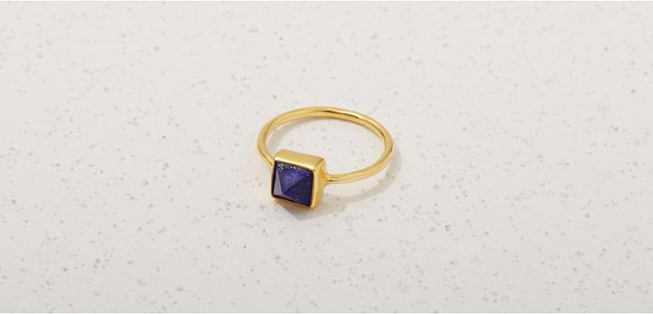 Lou & Grey We See Stars Gemstone Pyramid Ring