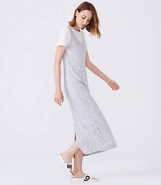Lou & Grey Softened Spacedye Maxi Dress