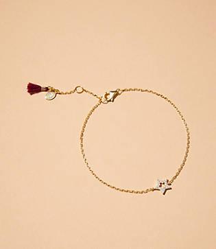 Lou & Grey Shashi Pave Star Bracelet