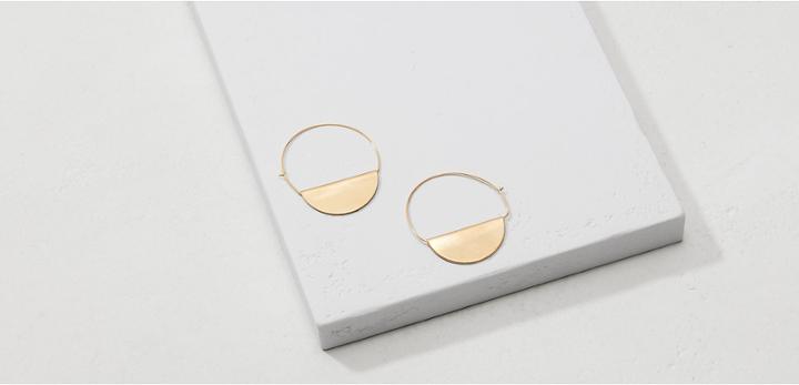 Lou & Grey Sandy Hyun Little Hoop Earrings