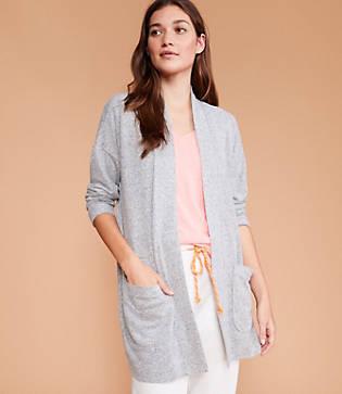 Lou & Grey Brushed Cardigan