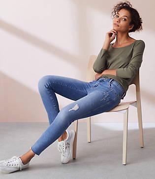 Lou & Grey Fresh Cut Skinny Jeans
