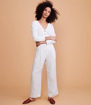 Lou & Grey Skyline Linen Wide Leg Pants