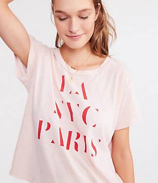 Lou & Grey Sundry La Ny Paris Tee