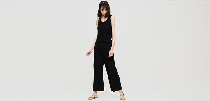 Lou & Grey Linen Jersey Twist Jumpsuit