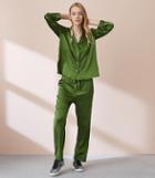 Lou & Grey Black Friday Stream Satin Pant - Oe