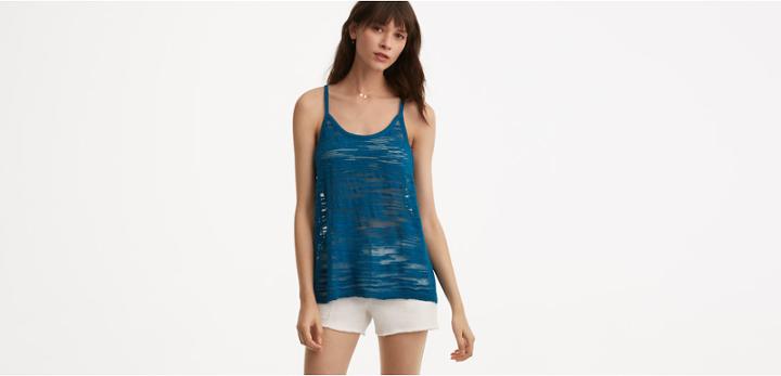 Lou & Grey Spacedye Stitch Tank