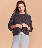 Lou & Grey Sprinkle Cropped Sweater