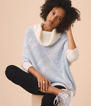 Lou & Grey Sky High Poncho