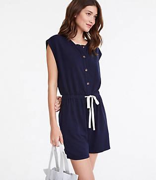 Lou & Grey Signaturesoft Button Romper