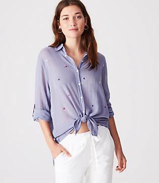 Lou & Grey Sundry Stars Oversized Shirt