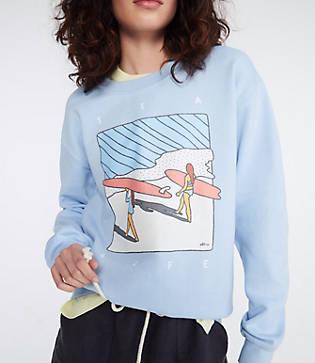 Lou & Grey Alimo Sea Life Sweatshirt