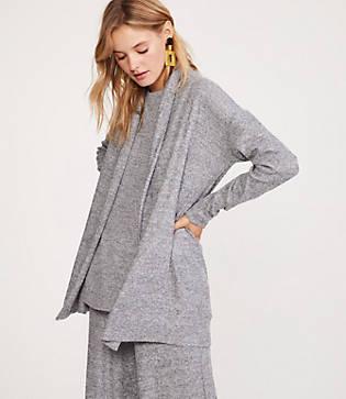 Lou & Grey Softrib Open Cardigan