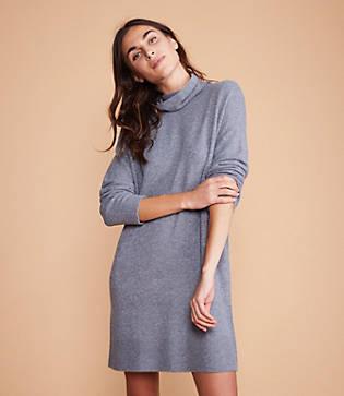 Lou & Grey Turtleneck Sweater Dress