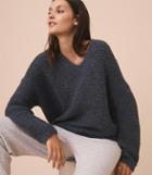 Lou & Grey Double V Sweater