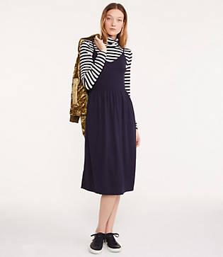 Lou & Grey Strappy Sweater Slip Dress
