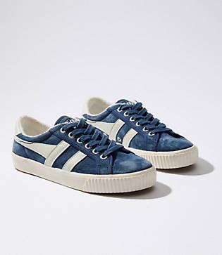 Lou & Grey Gola Classics Women's Tennis Mark Cox Suede Trainer