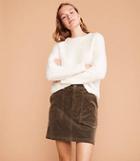 Lou & Grey Corduroy Pocket Skirt