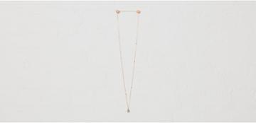 Lou & Grey Kozakh Long Crimp Pearl Necklace