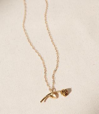 Lou & Grey Wolf Circus Rose Pendant