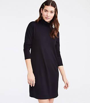 Lou & Grey Signaturesoft Plush Turtleneck Dress