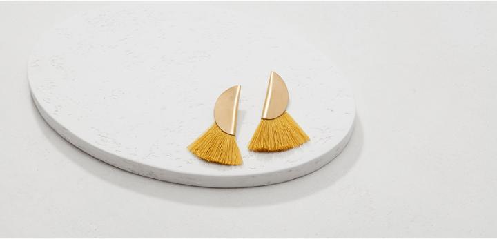 Lou & Grey Sandy Hyun Half Moon Earrings