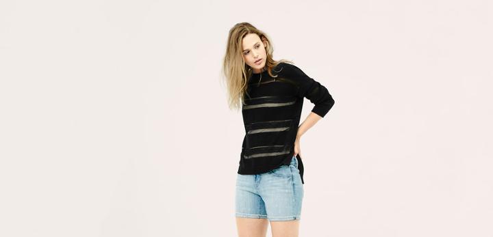 Lou & Grey Screenstripe Sweater