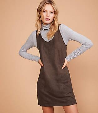 Lou & Grey Sueded Terry Pocket Dress