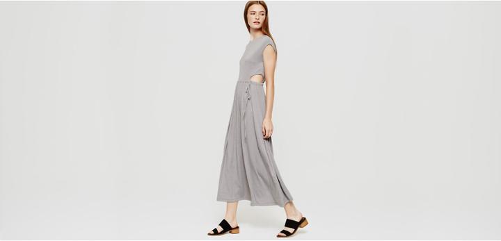 Lou & Grey Jerseyknit Cutout Dress