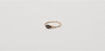 Lou & Grey Atelier Mon Black Crystal Ring