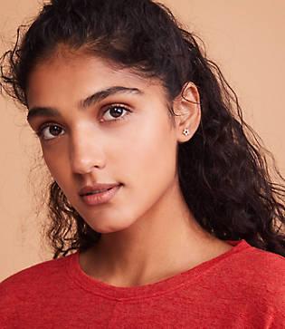 Lou & Grey Shashi Pave Star Stud Earrings