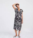 Lou & Grey Palm Double V Dress