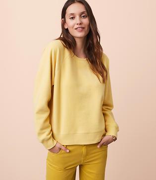 Lou & Grey Brushed Twill Sweatshirt