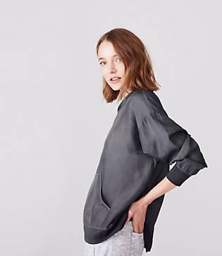 Lou & Grey Silk Hoodie