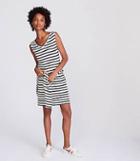 Lou & Grey Striped V-neck Dress