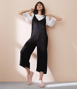 Lou & Grey Lacausa Jacquard Santi Jumpsuit