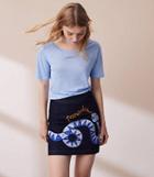 Lou & Grey Maison Labiche Paradise Snake Denim Skirt
